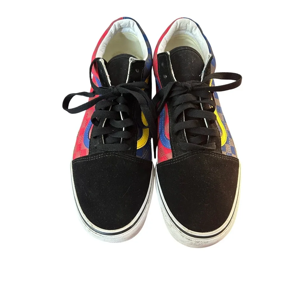 Vans Old Skool Checkerboard Casual Skate Shoes Men 11‎ M US